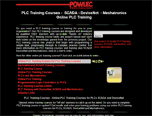 Tablet Screenshot of plc-training.com.au