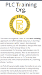 Mobile Screenshot of plc-training.org